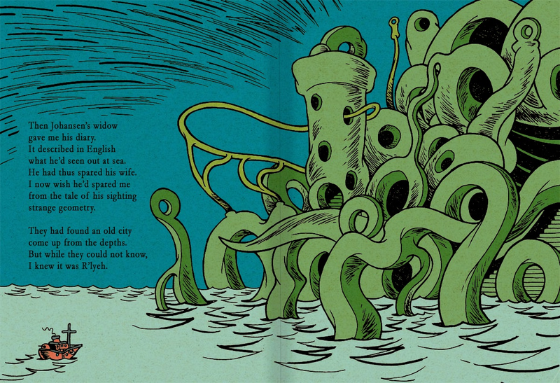 Illustration for article titled What if Dr. Seuss wrote The Call of Cthulhu? (UPDATED)